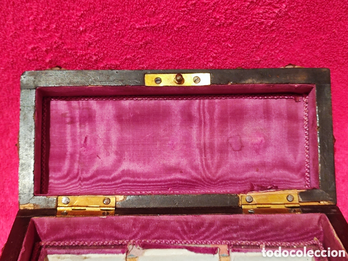 Antig&uuml;edades: B&Uacute;HOS, PALAS-SERVIDORES DE T&Eacute;/TABACO EN CAJA - Foto 5