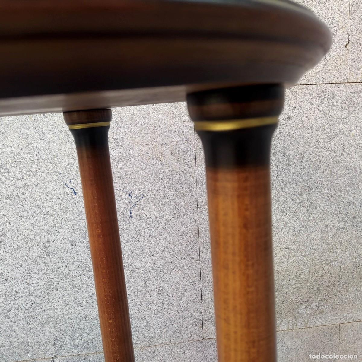 Antig&uuml;edades: Velador de tres columnas SXX - Foto 6