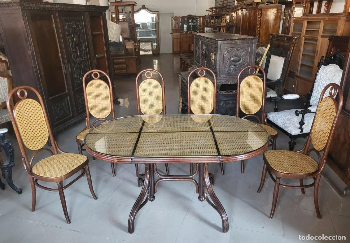 Antig&uuml;edades: CONJUNTO ESTILO THONET - Foto 1