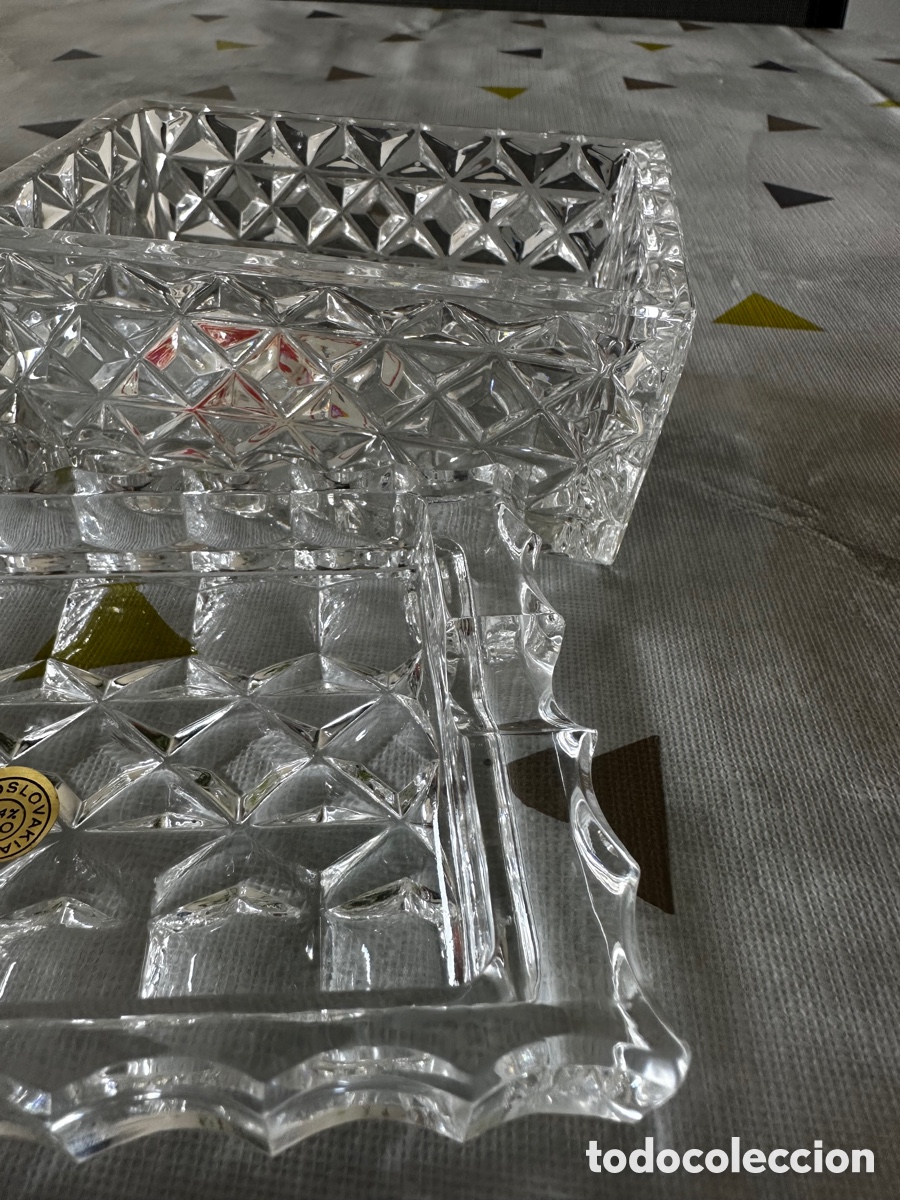 Antig&uuml;edades: Caja Cristal Bohemia - Foto 3