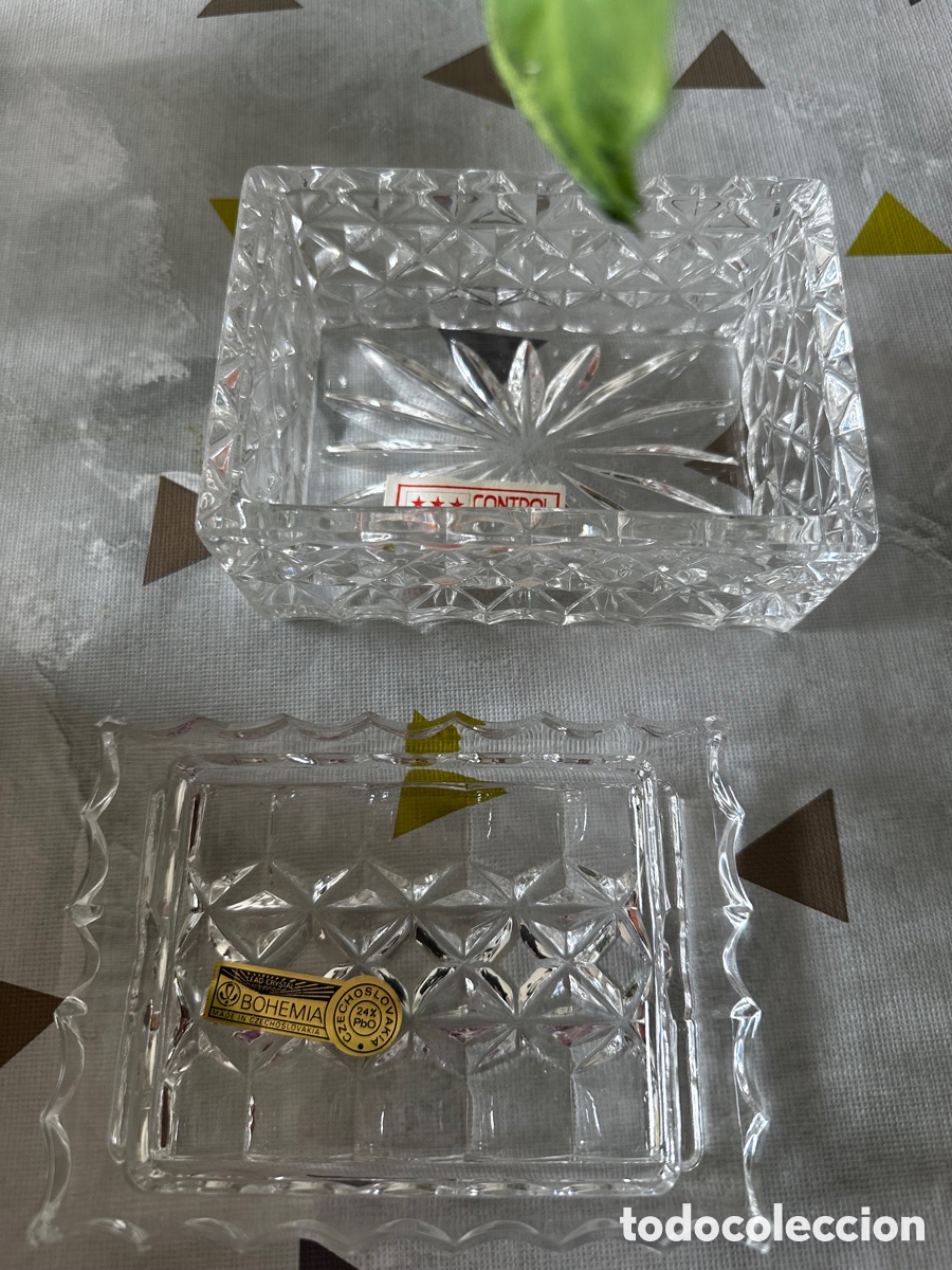 Antig&uuml;edades: Caja Cristal Bohemia - Foto 4
