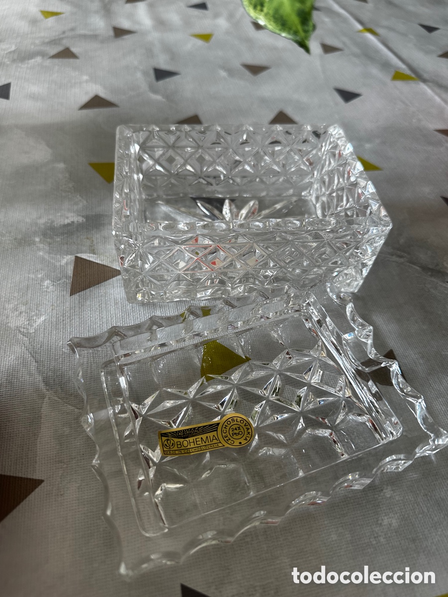 Antig&uuml;edades: Caja Cristal Bohemia - Foto 1
