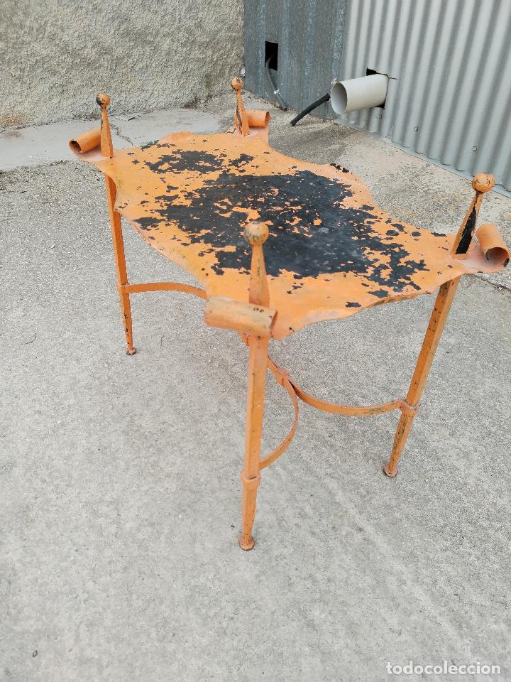 Antig&uuml;edades: mesa en forja de hierro - Foto 4