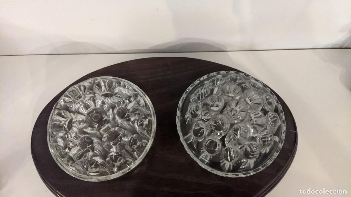 Antig&uuml;edades: JARRON PIQUE DE FLEURS VIOLETEROS CRISTAL - Foto 4