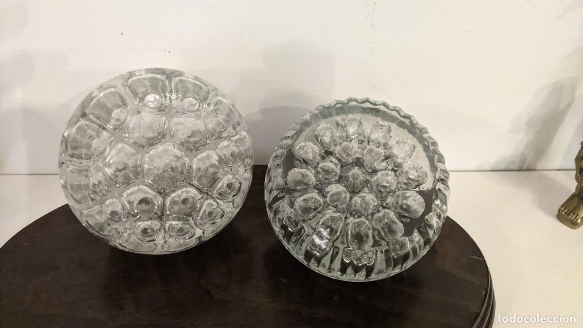 Antig&uuml;edades: JARRON PIQUE DE FLEURS VIOLETEROS CRISTAL - Foto 7