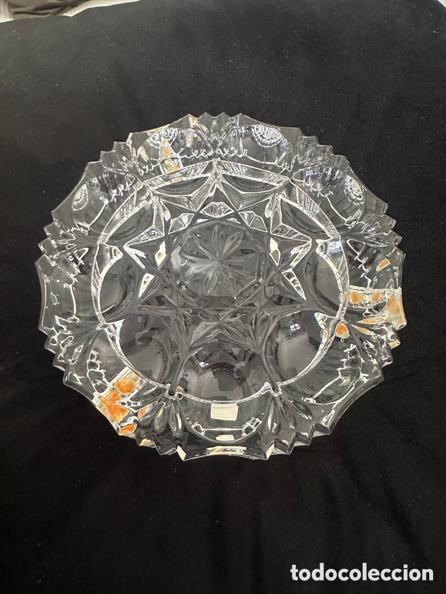 Antig&uuml;edades: Cenicero Cristal Bohemia - Foto 6
