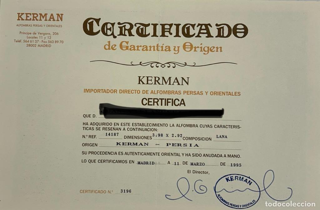 Antig&uuml;edades: Alfombra Persa - Foto 4