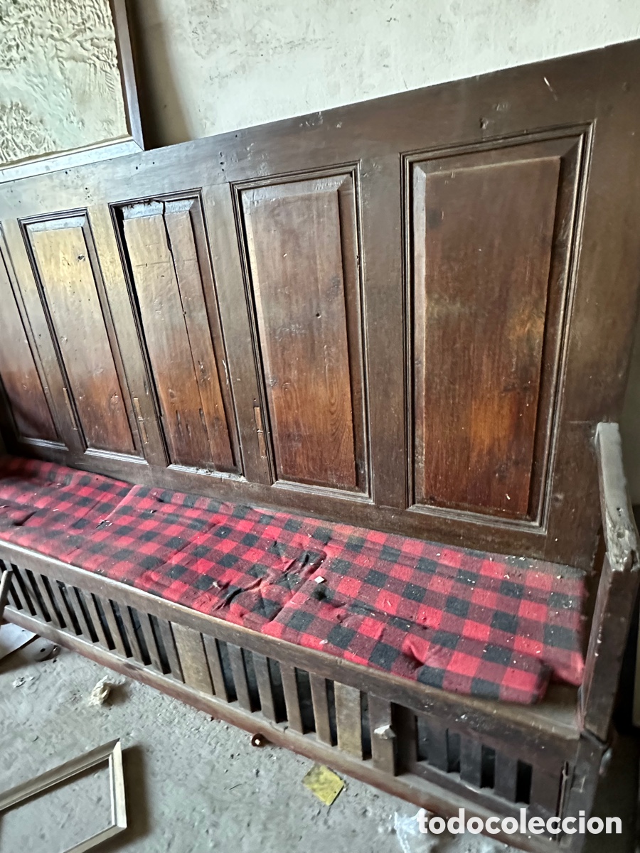 Antig&uuml;edades: Esca&ntilde;o pa&iacute;s Vasco Navarra enorme - Foto 7