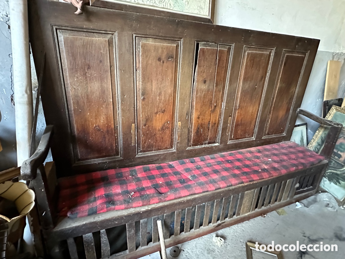 Antig&uuml;edades: Esca&ntilde;o pa&iacute;s Vasco Navarra enorme - Foto 1