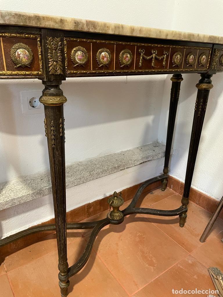 Antig&uuml;edades: mesa consola - Foto 2