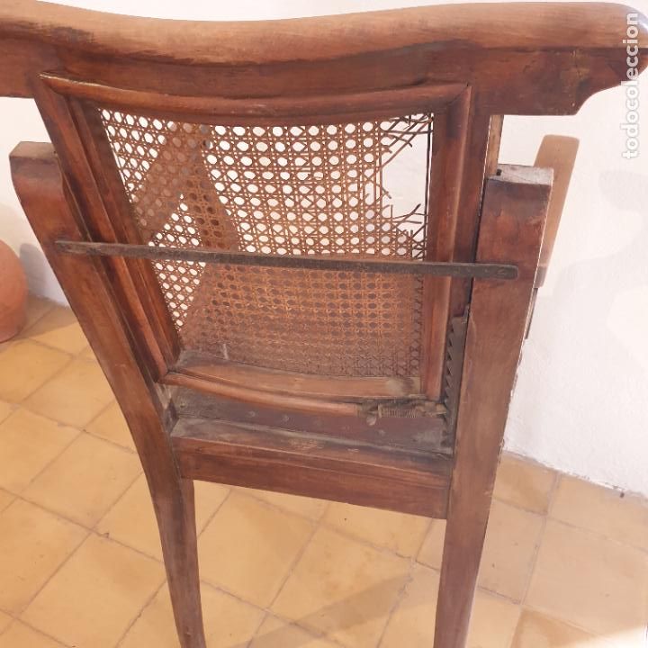 Antig&uuml;edades: ANTIGUO SILLON DE BARBERO - Foto 5