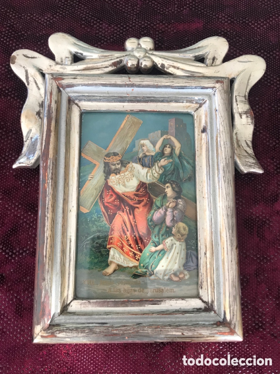 Antig&uuml;edades: Marco cornucopia antiguo - Foto 1