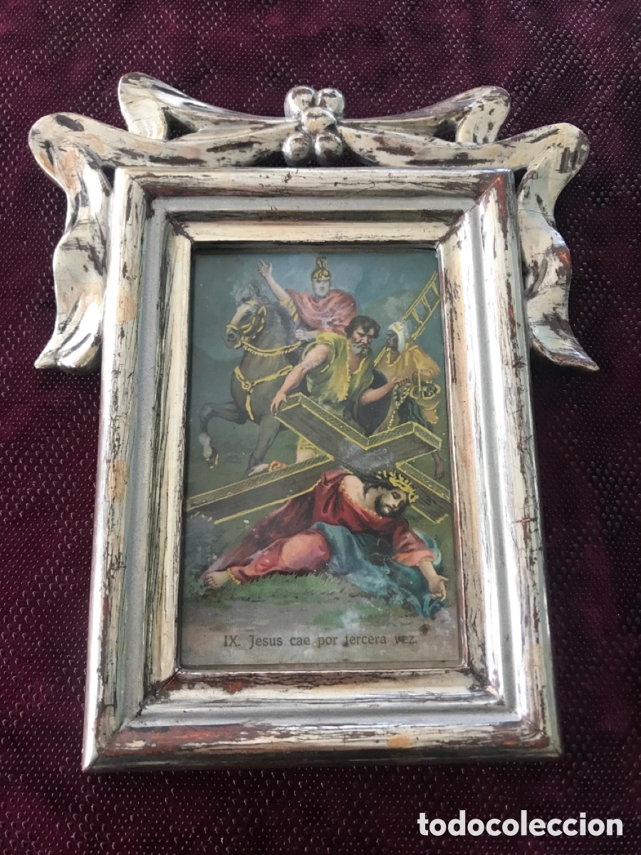 Antig&uuml;edades: Marco cornucopia antiguo - Foto 2