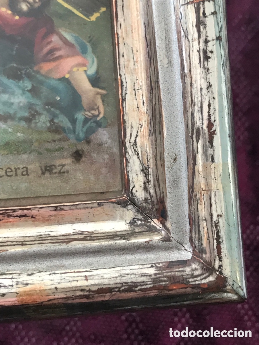Antig&uuml;edades: Marco cornucopia antiguo - Foto 8