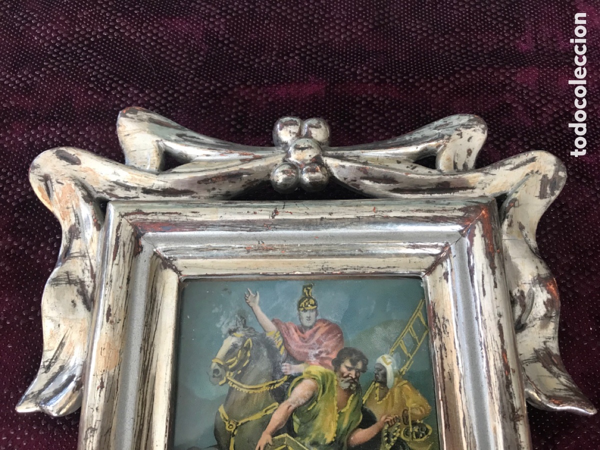 Antig&uuml;edades: Marco cornucopia antiguo - Foto 15