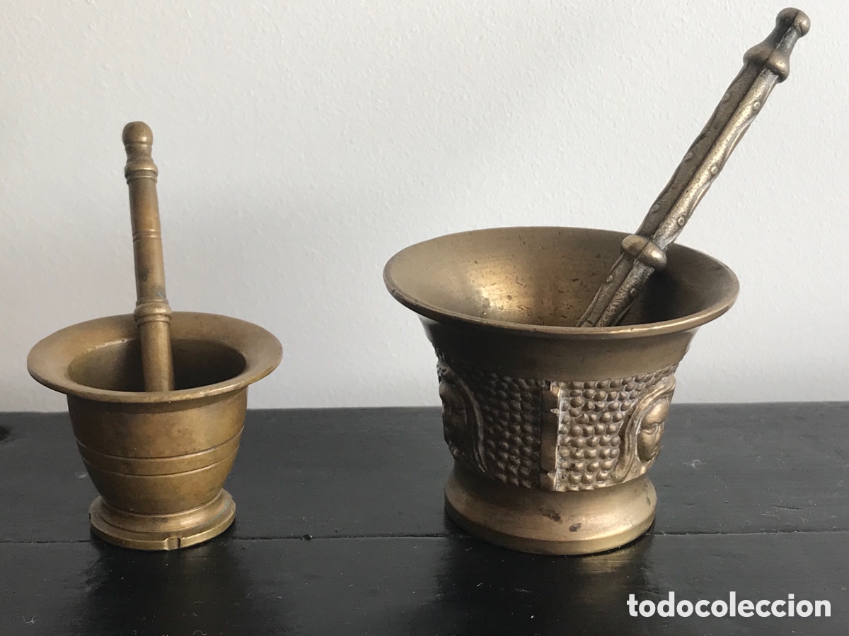 Antig&uuml;edades: Morteros de bronce - Foto 1