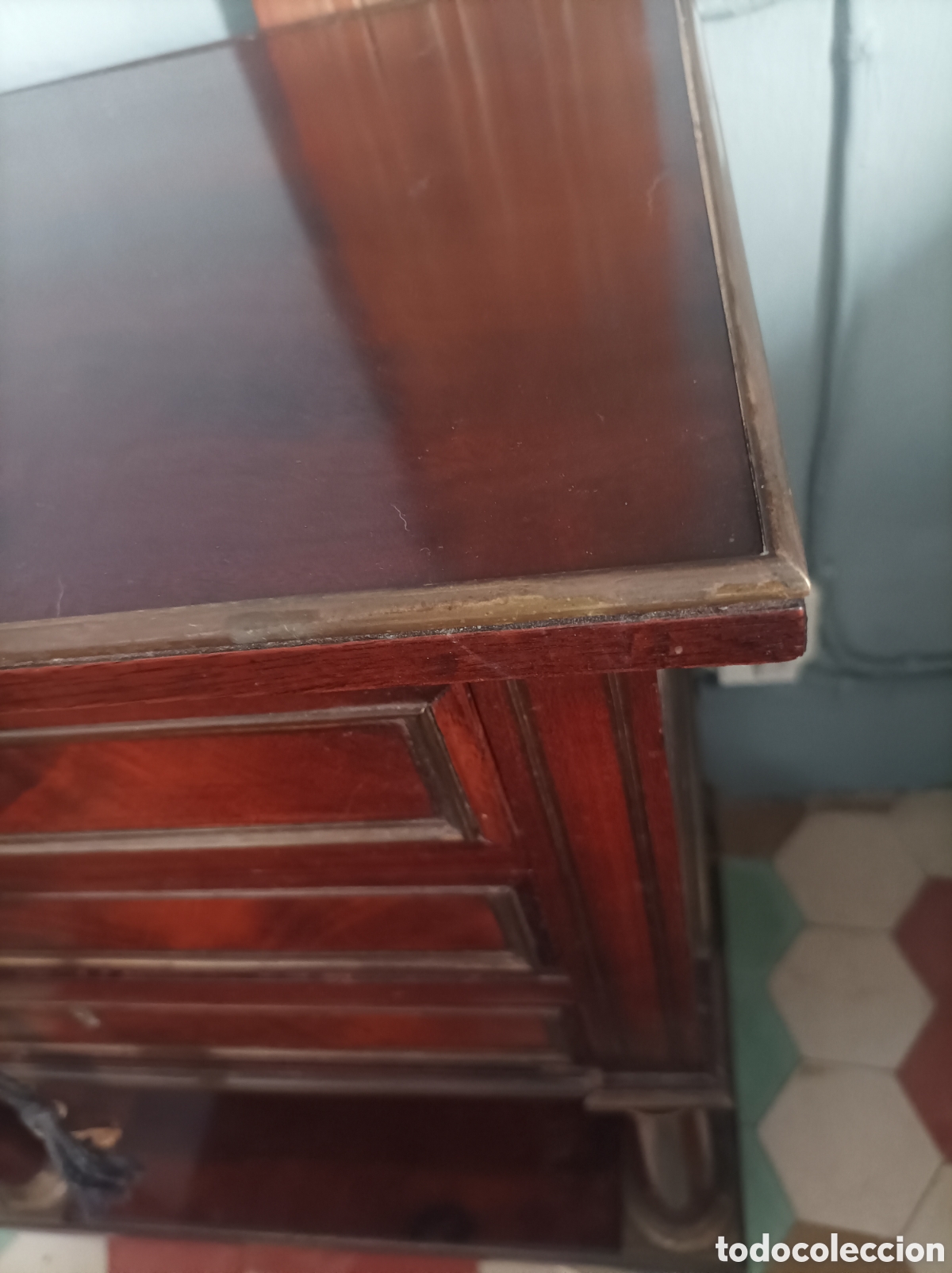 Antig&uuml;edades: Mesa inglesa Jorge III - Foto 3