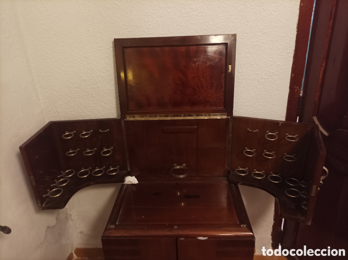 Antig&uuml;edades: Bar art deco en caoba - Foto 4
