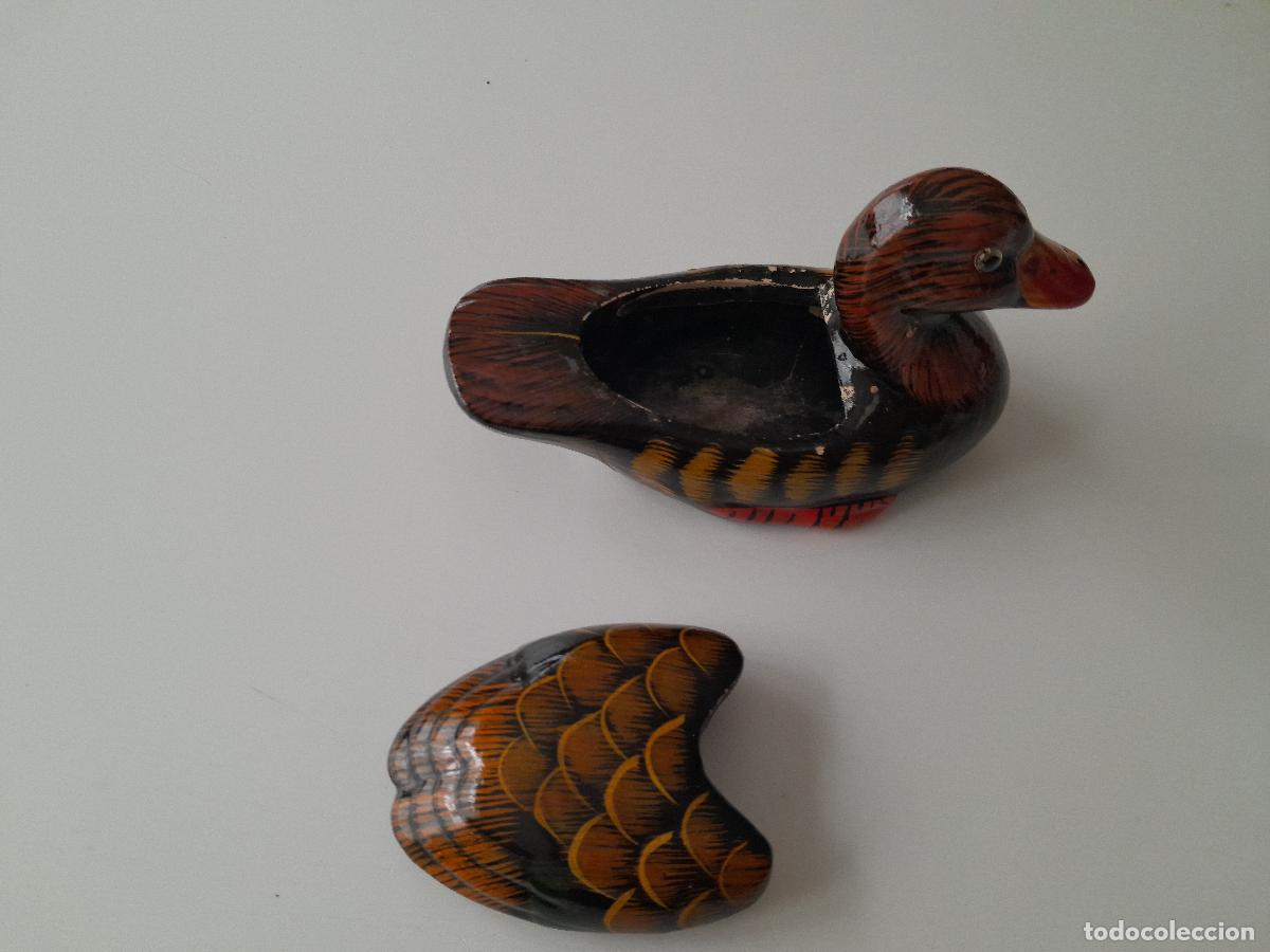 Antig&uuml;edades: Pato de cer&aacute;mica con caja - Foto 4