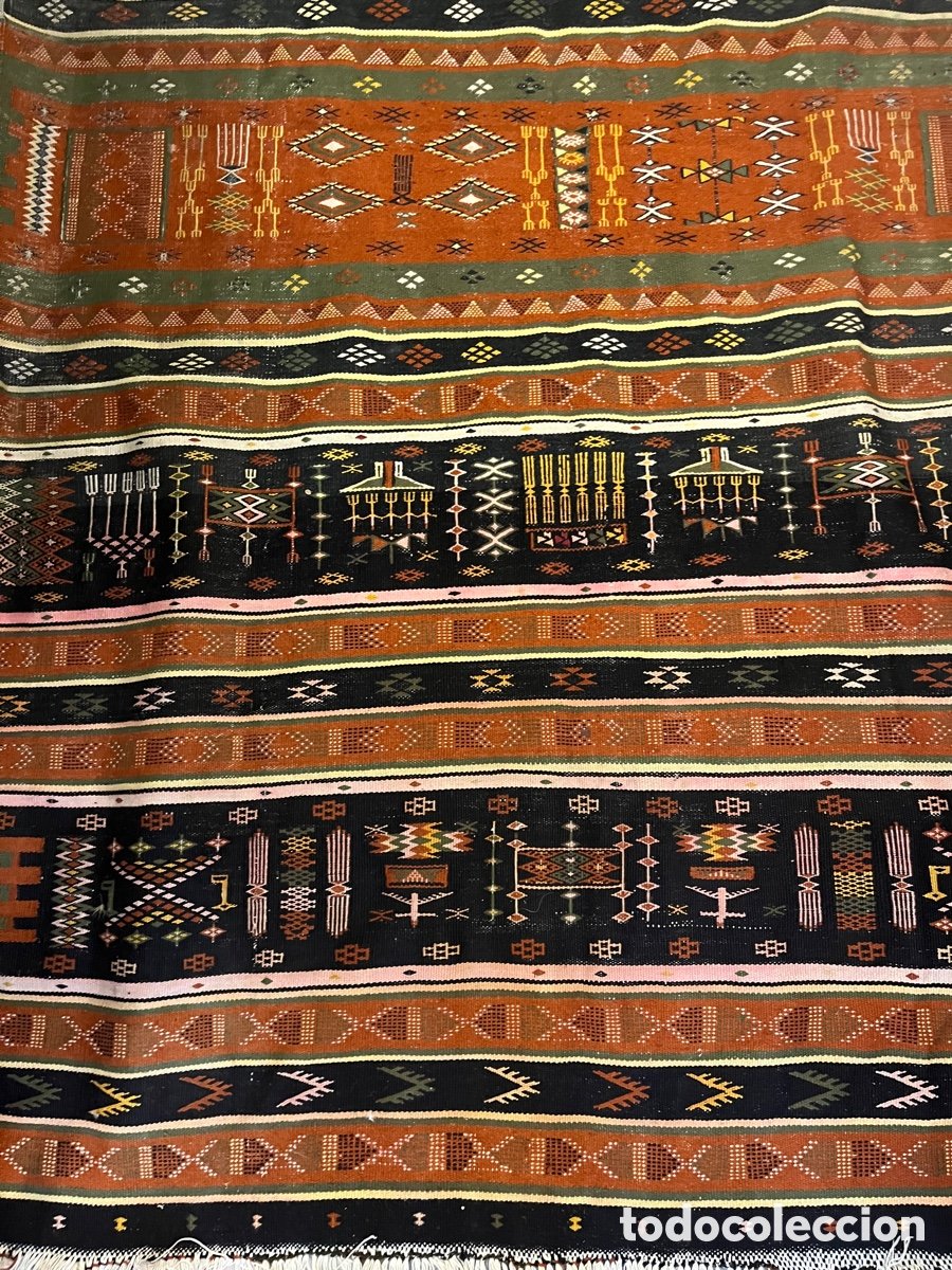 alfombra jarapa de 210 x 140 cms - Compra venta en todocoleccion