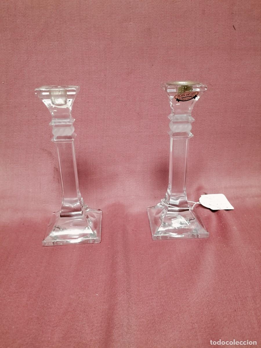 Antig&uuml;edades: Candelabros de cristal - Foto 1