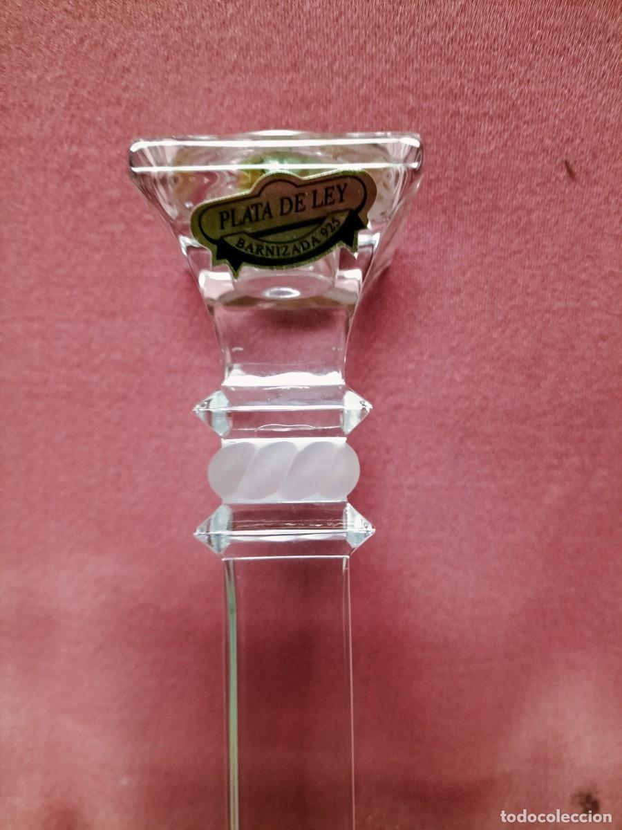 Antig&uuml;edades: Candelabros de cristal - Foto 3