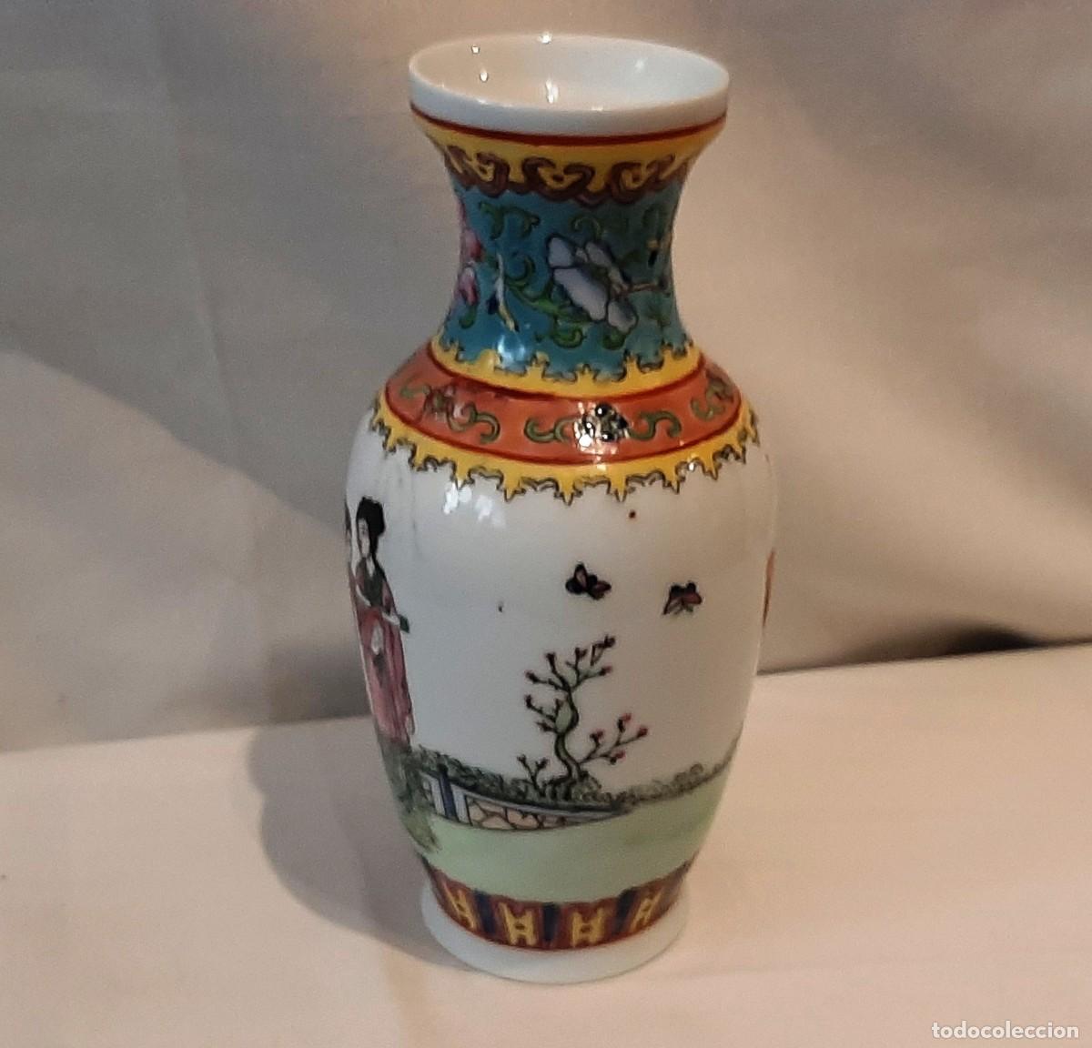 Antig&uuml;edades: Jarr&oacute;n chino con decoraci&oacute;n - Foto 2