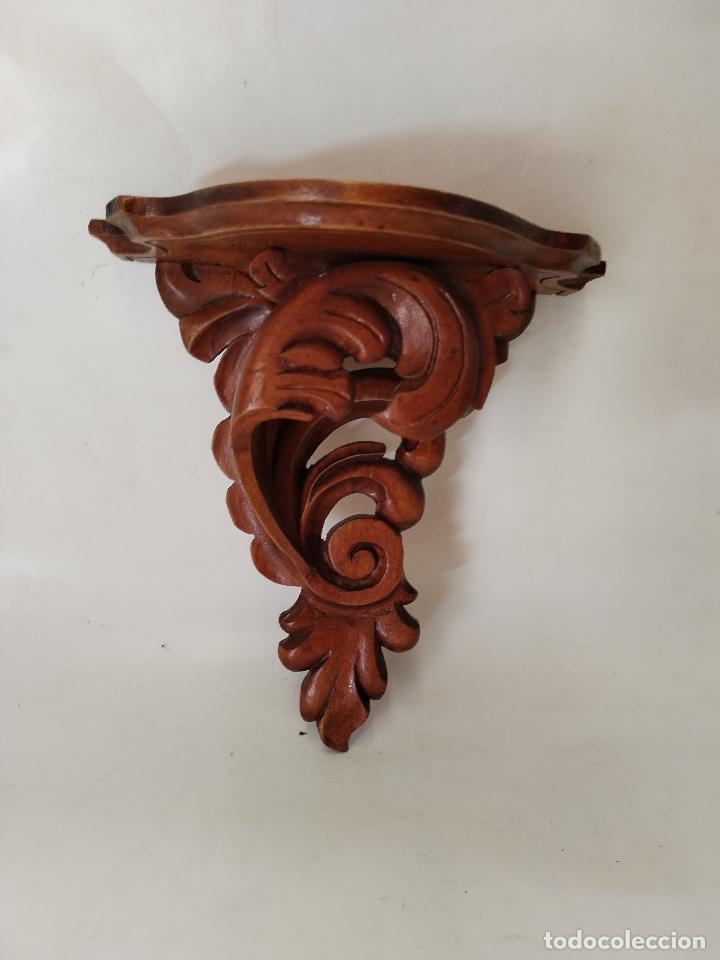 Antig&uuml;edades: mensula talla madera - Foto 1