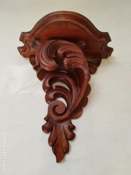 Antig&uuml;edades: mensula talla madera - Foto 2