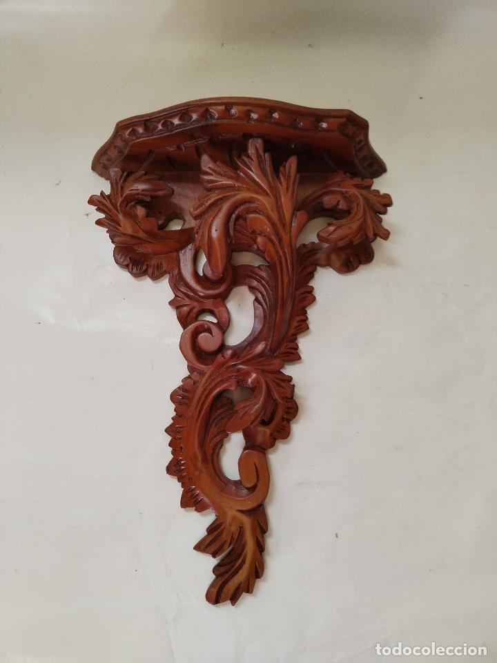 Antig&uuml;edades: mensula talla madera - Foto 5