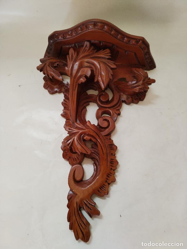 Antig&uuml;edades: mensula talla madera - Foto 5