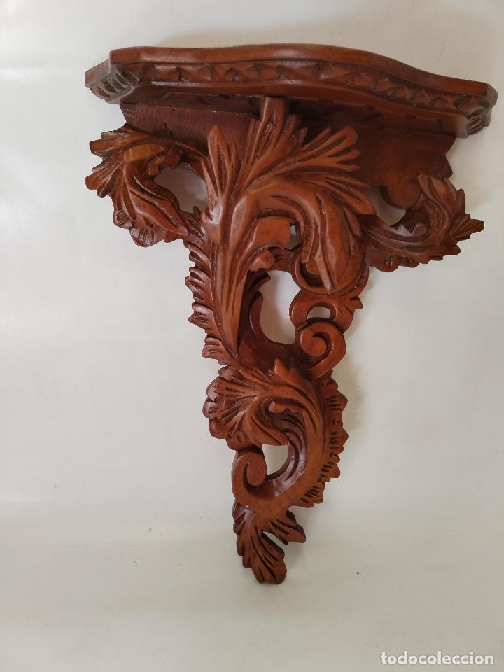 Antig&uuml;edades: mensula talla madera - Foto 1