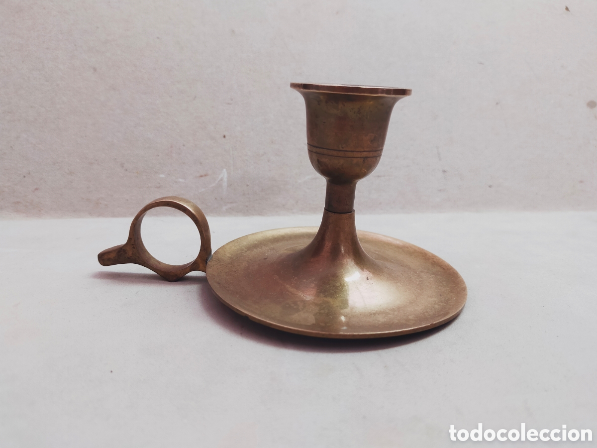 Antig&uuml;edades: PALMATORIA EN BRONCE, 1 LUZ. - Foto 3