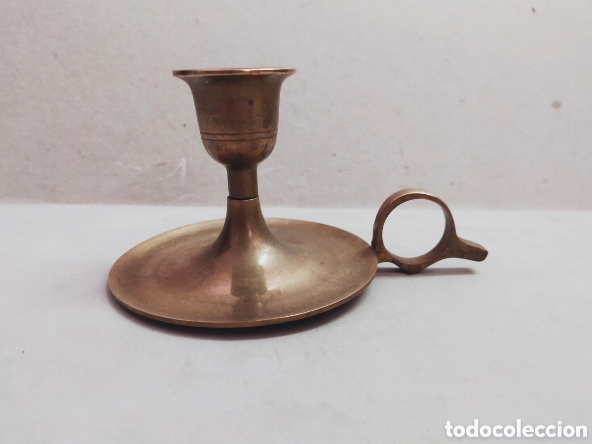 Antig&uuml;edades: PALMATORIA EN BRONCE, 1 LUZ. - Foto 5