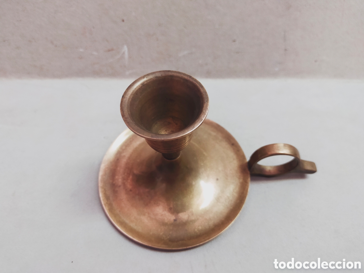 Antig&uuml;edades: PALMATORIA EN BRONCE, 1 LUZ. - Foto 6