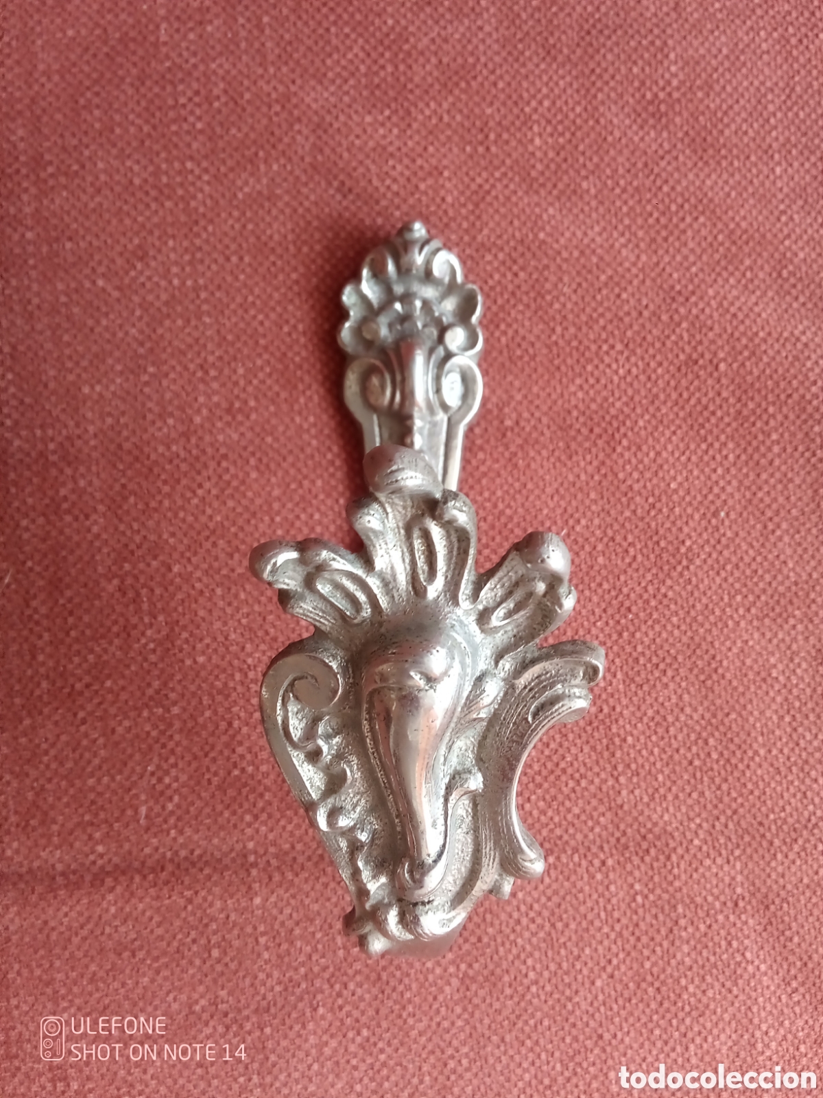 Antig&uuml;edades: PERCHERO DE METAL INDIVIDUAL - PERCHA - COLGADOR - GANCHO