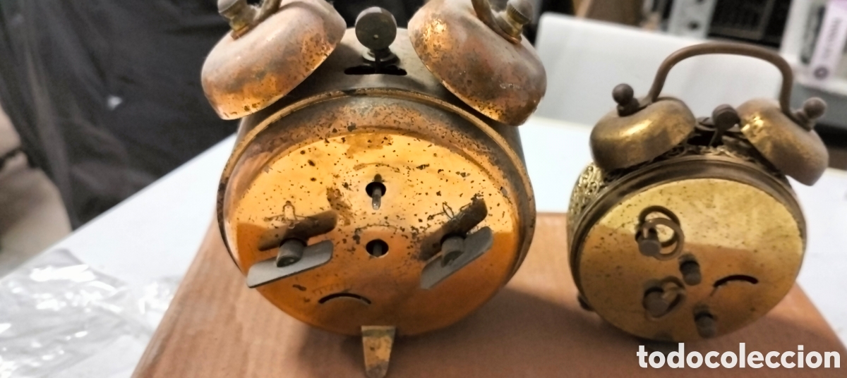 Antig&uuml;edades: Lote reloj mesa - Foto 2
