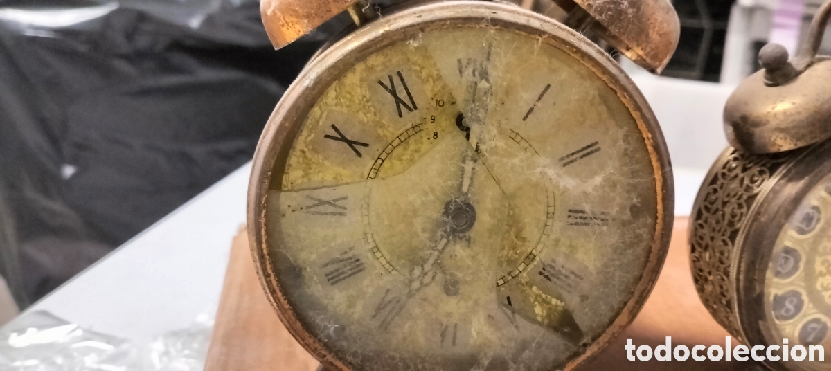 Antig&uuml;edades: Lote reloj mesa - Foto 4