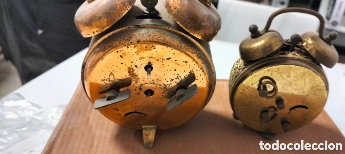 Antig&uuml;edades: Lote reloj mesa - Foto 5