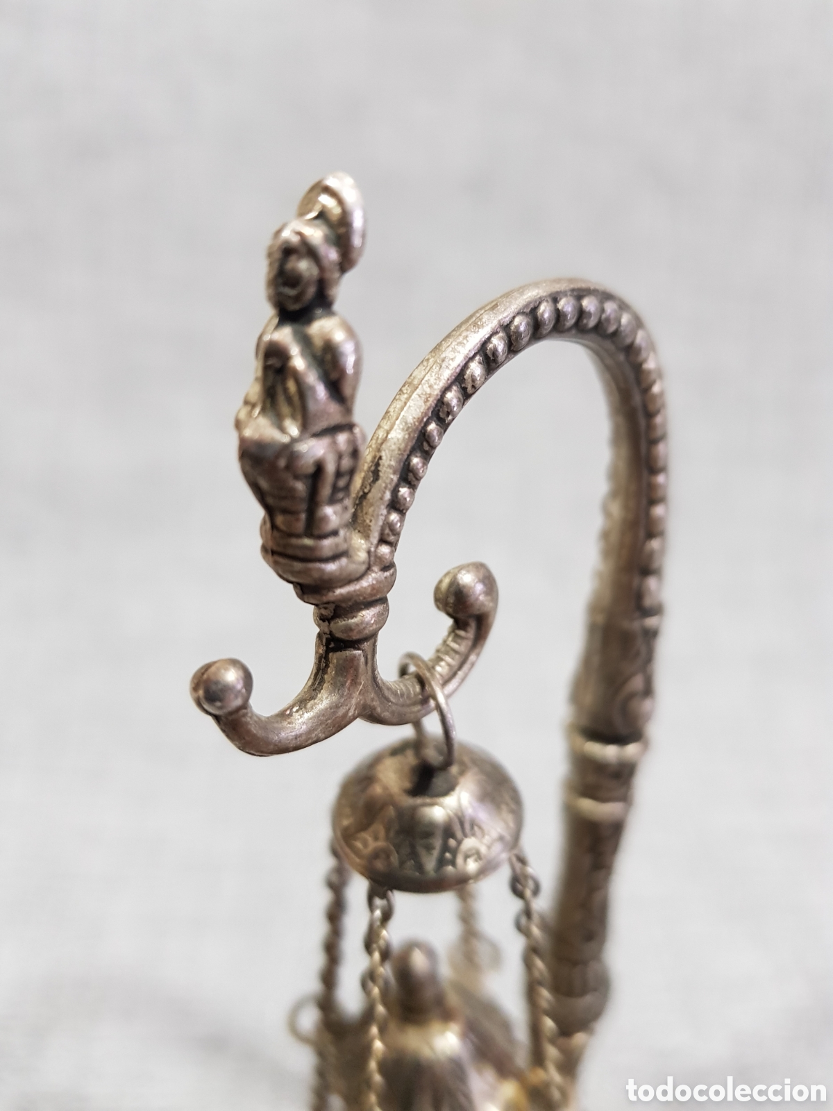 Antig&uuml;edades: BOTAFUMEIRO. ALTURA TOTAL 17 CMS - Foto 5