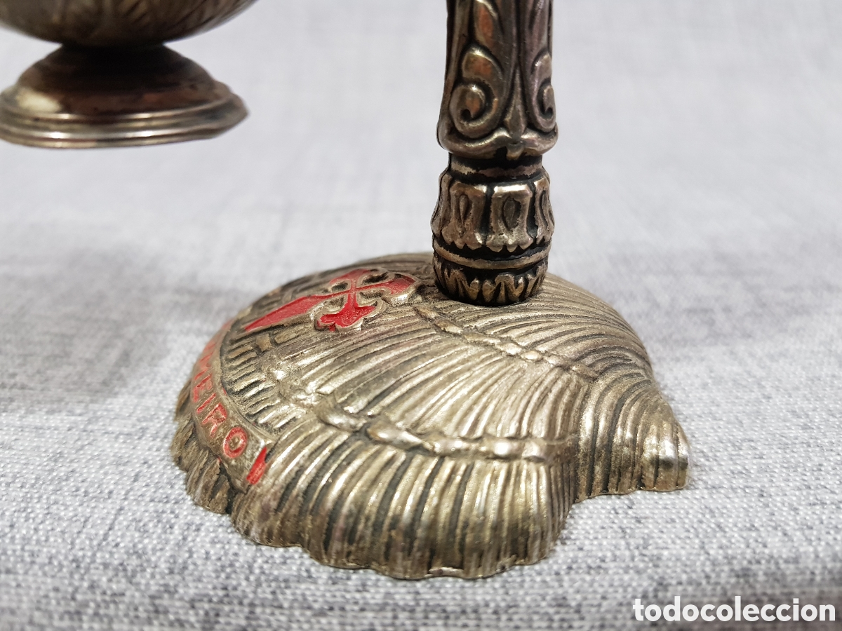Antig&uuml;edades: BOTAFUMEIRO. ALTURA TOTAL 17 CMS - Foto 6