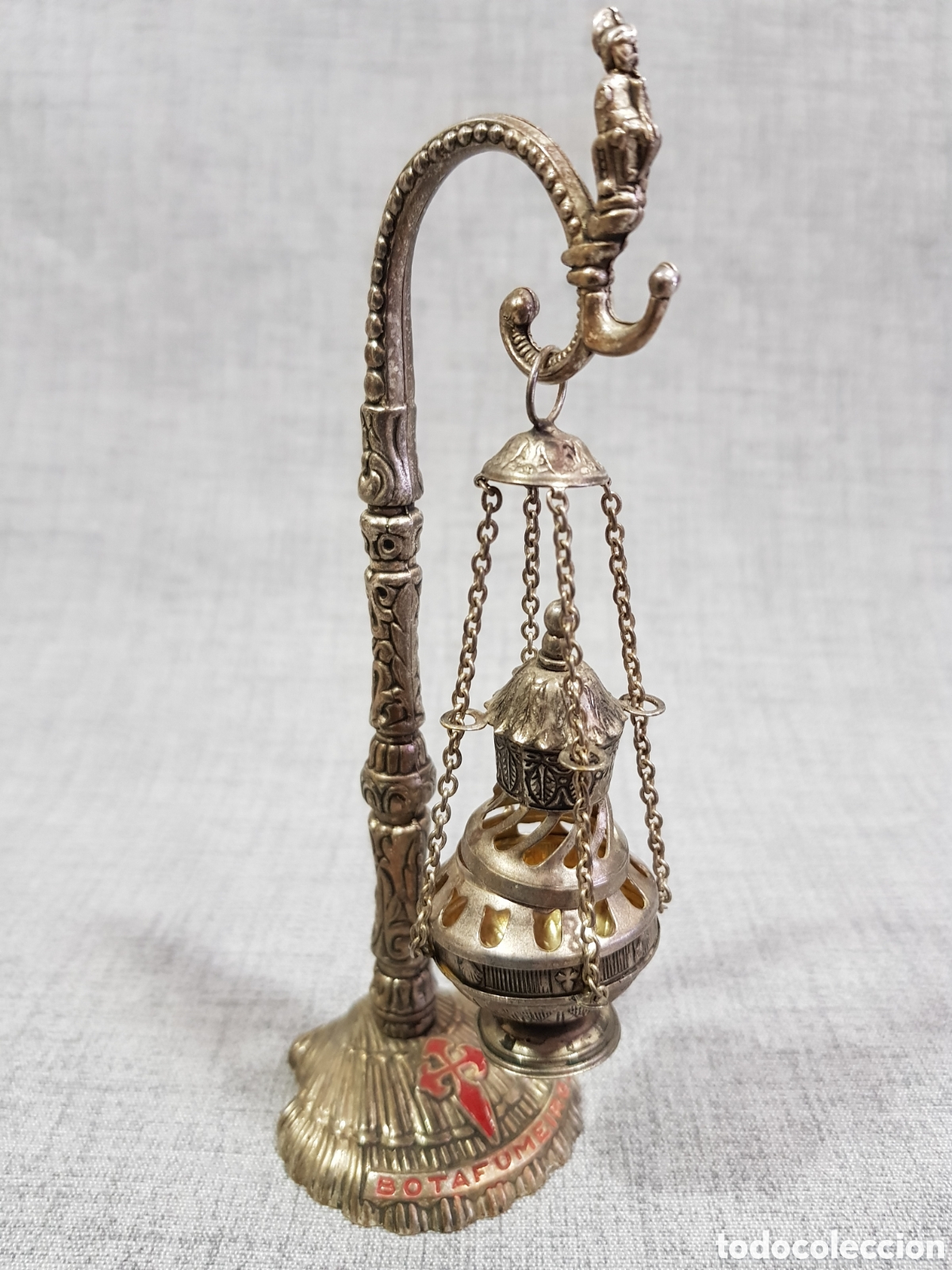 Antig&uuml;edades: BOTAFUMEIRO. ALTURA TOTAL 17 CMS - Foto 1
