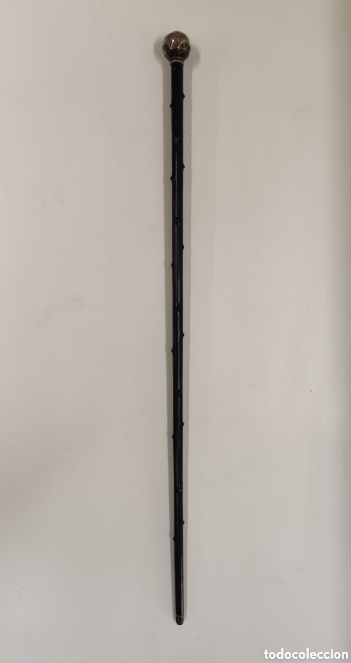 Antig&uuml;edades: Bast&oacute;n plata ebano - Foto 2