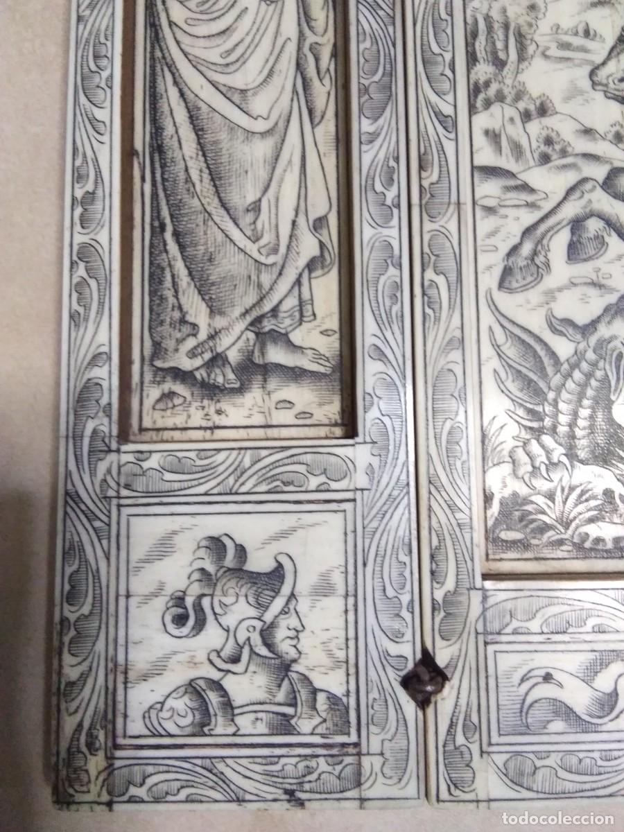 Antig&uuml;edades: Triptico San Jorge matando al drag&oacute;n - Foto 2