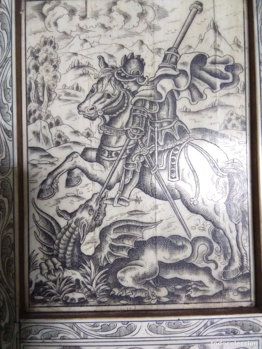 Antig&uuml;edades: Triptico San Jorge matando al drag&oacute;n - Foto 4