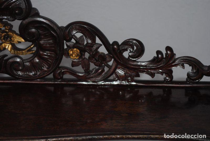 Antig&uuml;edades: Bureau gradin palissandre Napol&eacute;on III - Foto 5