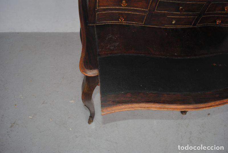 Antig&uuml;edades: Bureau gradin palissandre Napol&eacute;on III - Foto 9