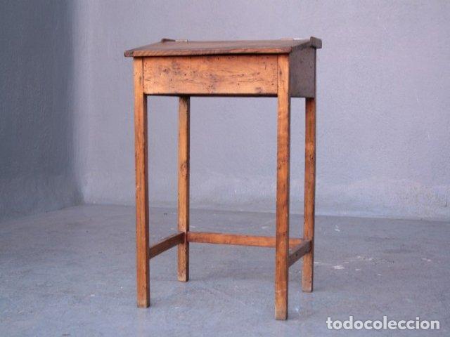 Antig&uuml;edades: Bureau d&eacute;colier en ch&ecirc;ne &eacute;poque 1900 - Foto 2