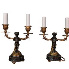 Lampe de table bougeoir - Style Rococo - Catawiki Lampe de table bougeoir - Style Rococo - Catawiki