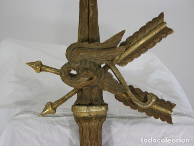 Antig&uuml;edades: Applique bois dor&eacute; style Louis XVI - Foto 6